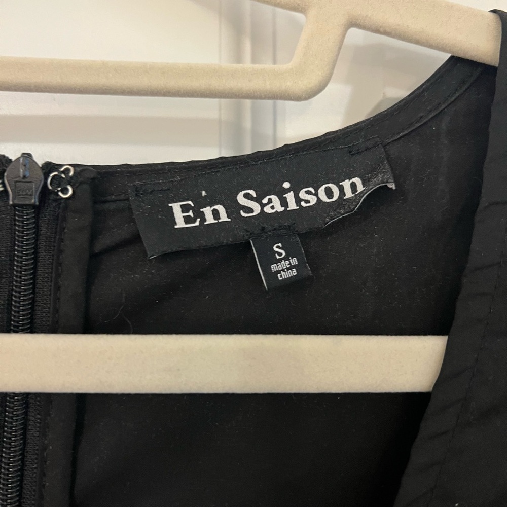 En Saison Classic Black Dress
